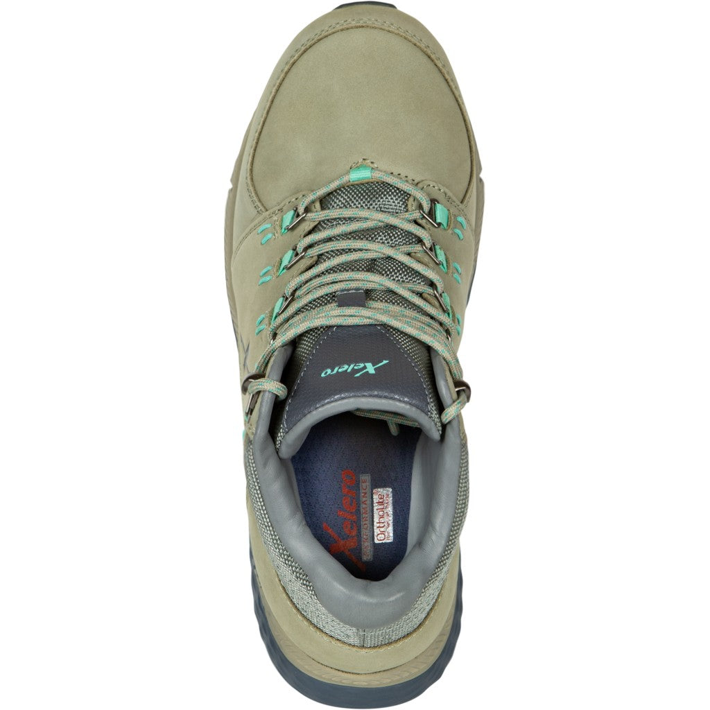 Xelero Steadfast Hiker Hi Women's Boot - Stone/Spearmint - Product View - 2