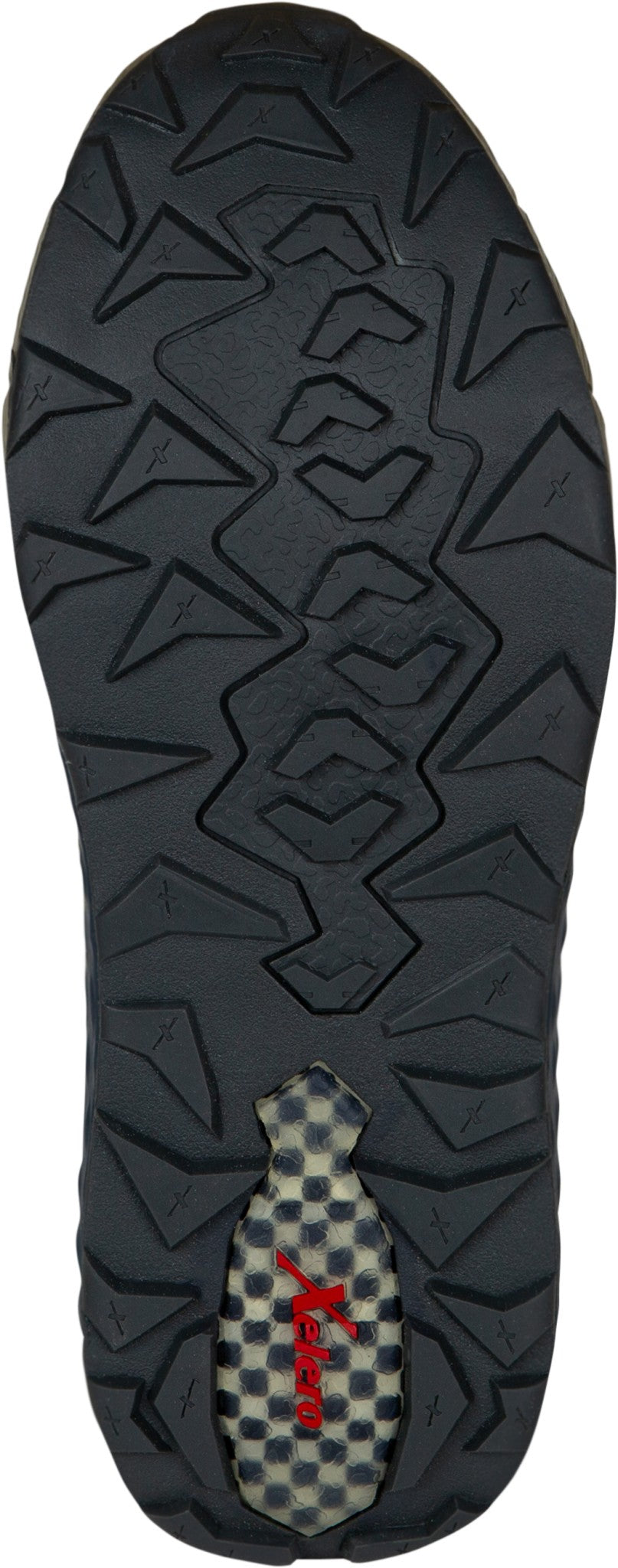 Xelero Steadfast Hiker Hi Women's Boot - Stone/Spearmint - Sole View - 4