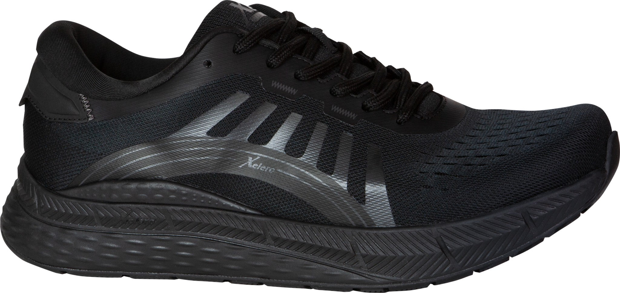 Xelero Steadfast II Men's Shoe - Black - Product View - 2