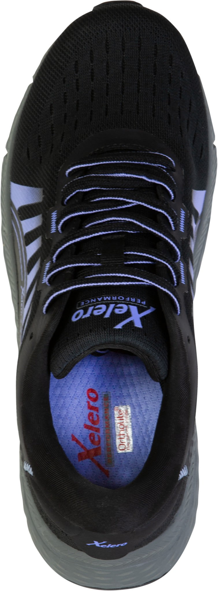 Xelero Steadfast II Women's Shoe - Black/Violet - Product View - 3