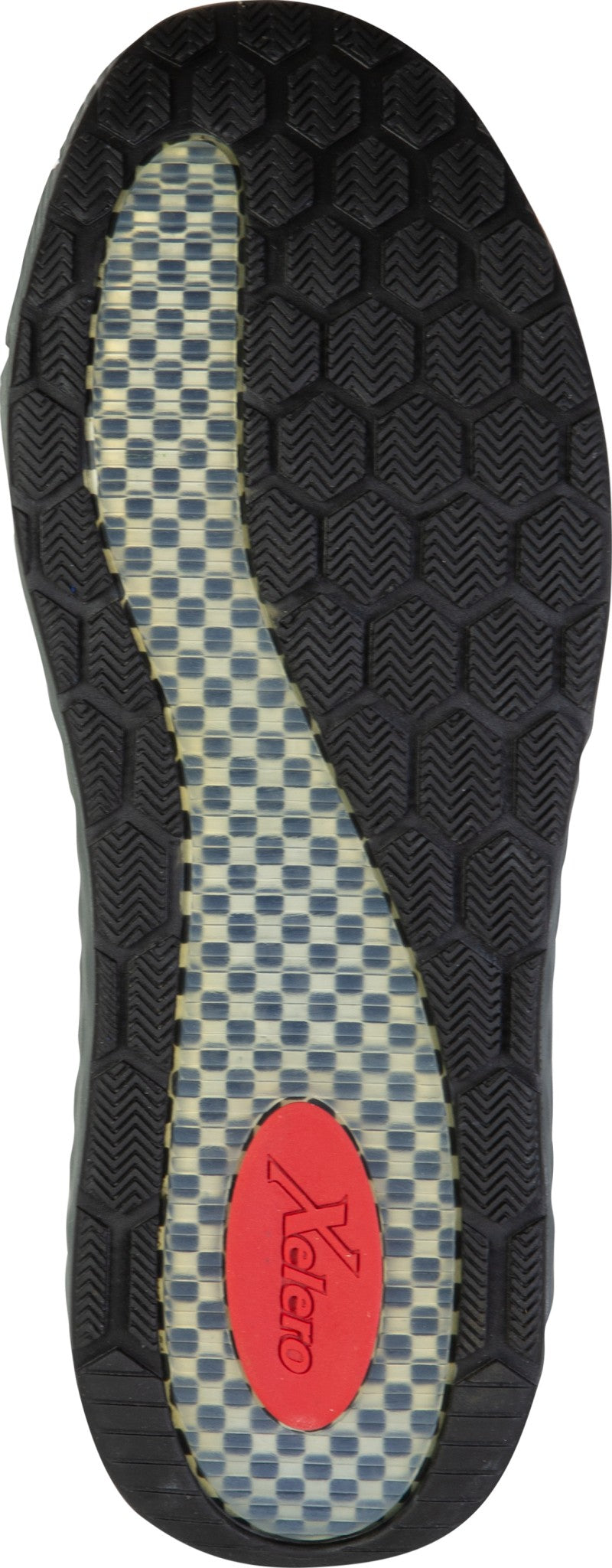 Xelero Steadfast II Women's Shoe - Black/Violet - Sole View - 6