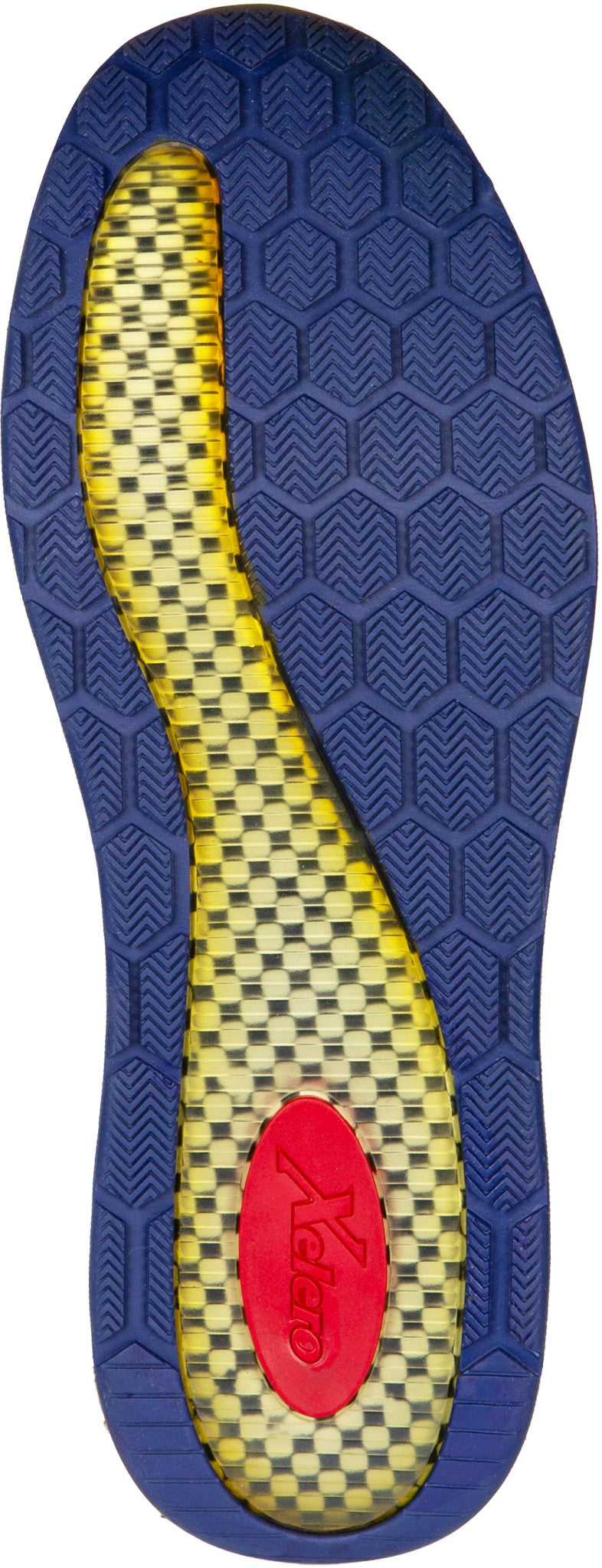 Xelero Steadfast Men's Shoe - Navy/Bronze - Sole View - 4