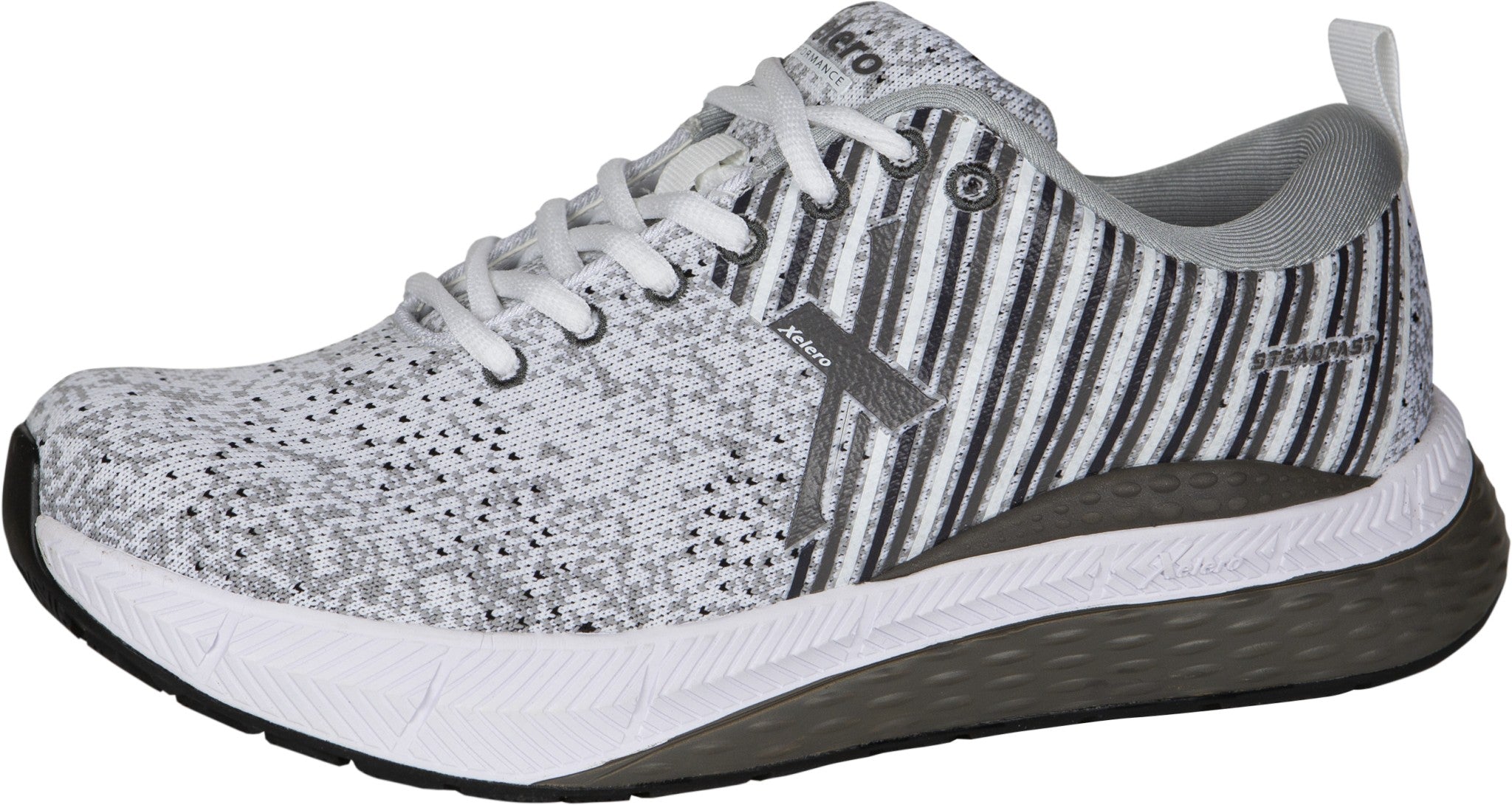 Xelero Steadfast Men's Shoe - White/Grey - Product View - 1