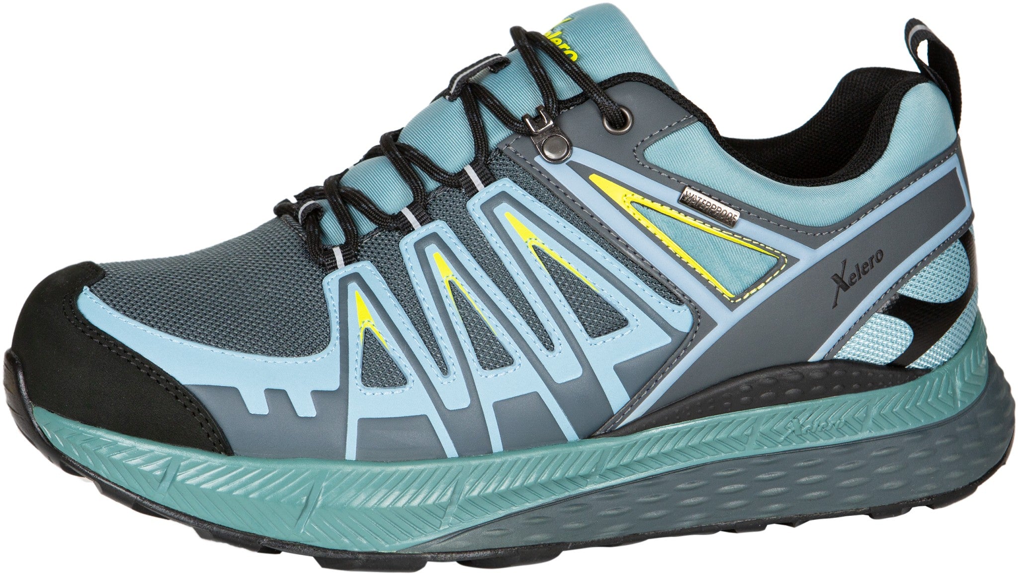 Xelero Steadfast Trail Men's Shoe - Granite/Glacier Blue - Product View - 1