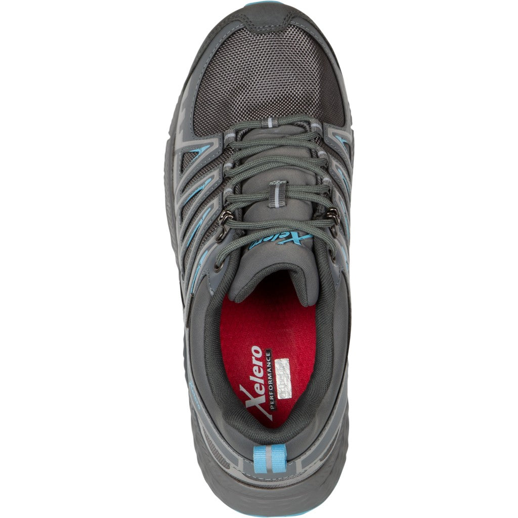 Xelero Steadfast Trail Women's Shoe - Granite/Glacier Blue - Product View - 2