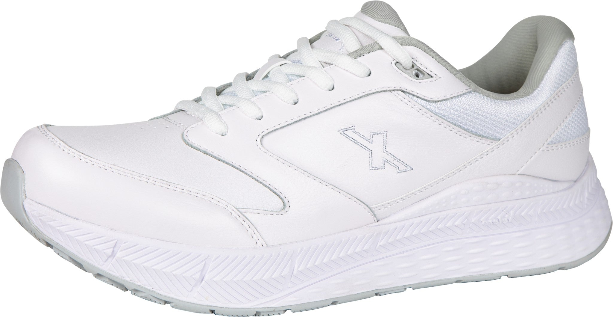 Xelero Steadfast Walker Leather Men's Shoe - White - Product View - 2