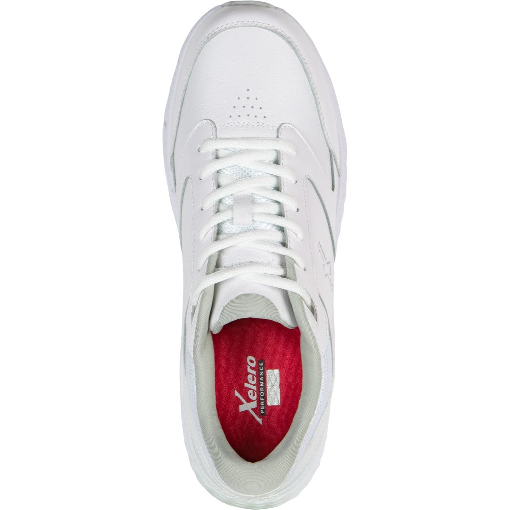 Xelero Steadfast Walker Leather Men's Shoe - White - Product View - 3
