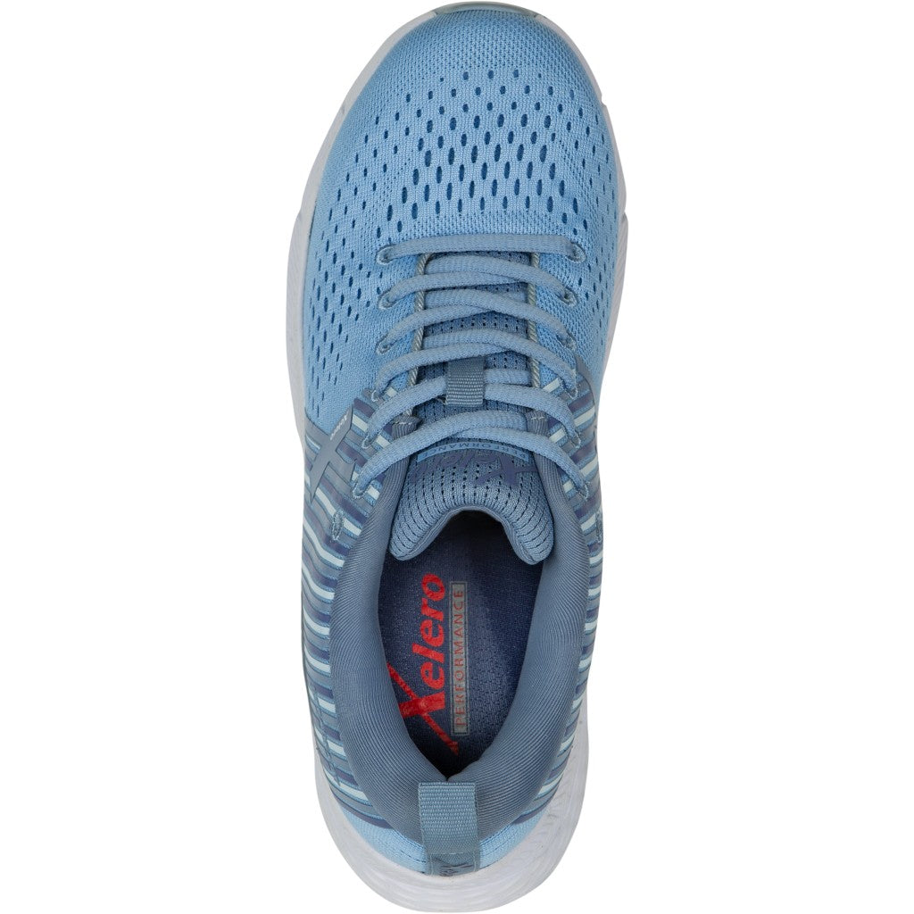 Xelero Steadfast Women's Shoe - White Lt Blue - Product View - 6