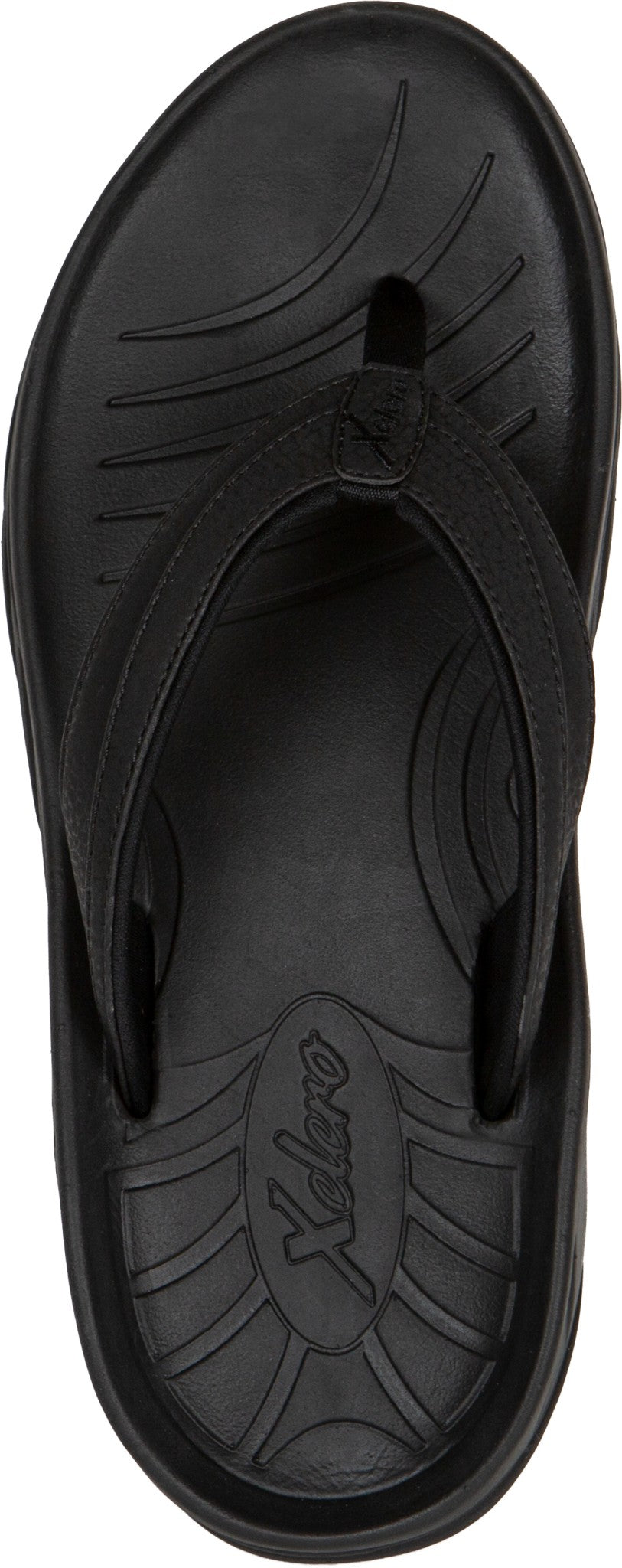 Xelero TRU Sandal Recovery Support Women's Sandal - Black/Black - Product View - 2