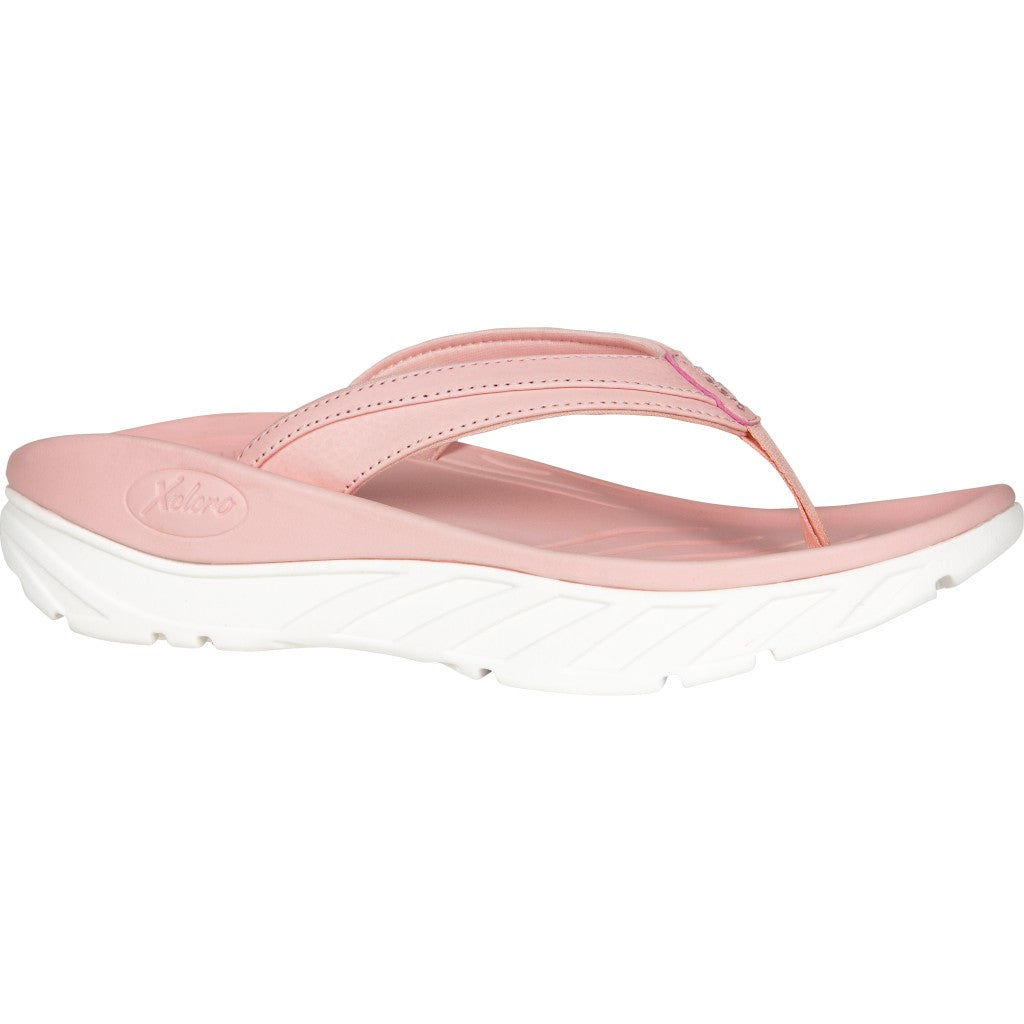 Xelero TRU Sandal Recovery Support Women's Sandal - Pink/Snow - Product View - 5