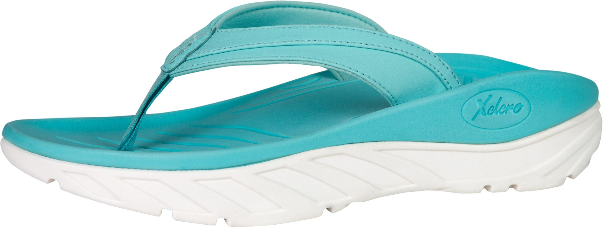 Xelero TRU Sandal Recovery Support Women's Sandal - Skyblue/Snow - Product View - 1