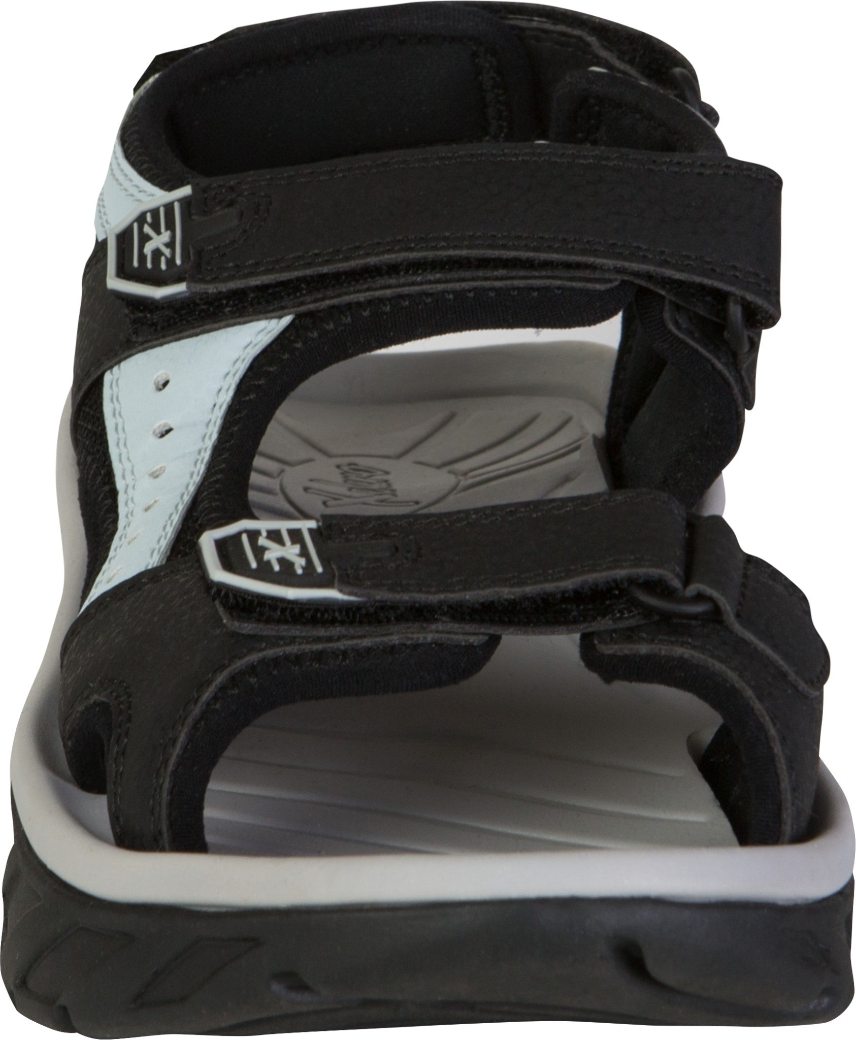 Xelero TRU Trek Cushioned Support Women's Shoe - Black/Grey/Lt.blue - Product View - 3