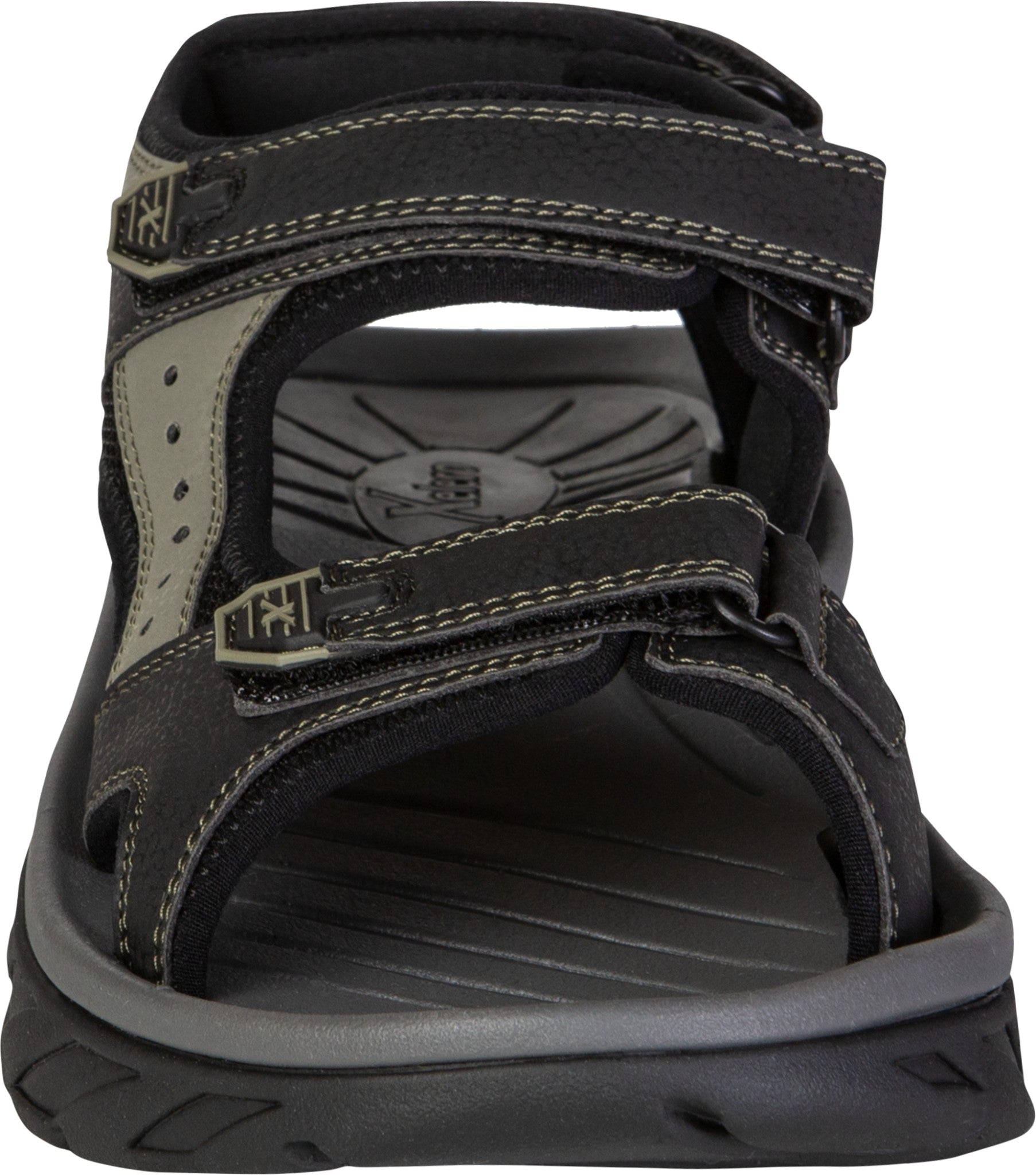 Xelero TRU Trek Men's Shoe - Black/Moss - Product View - 2