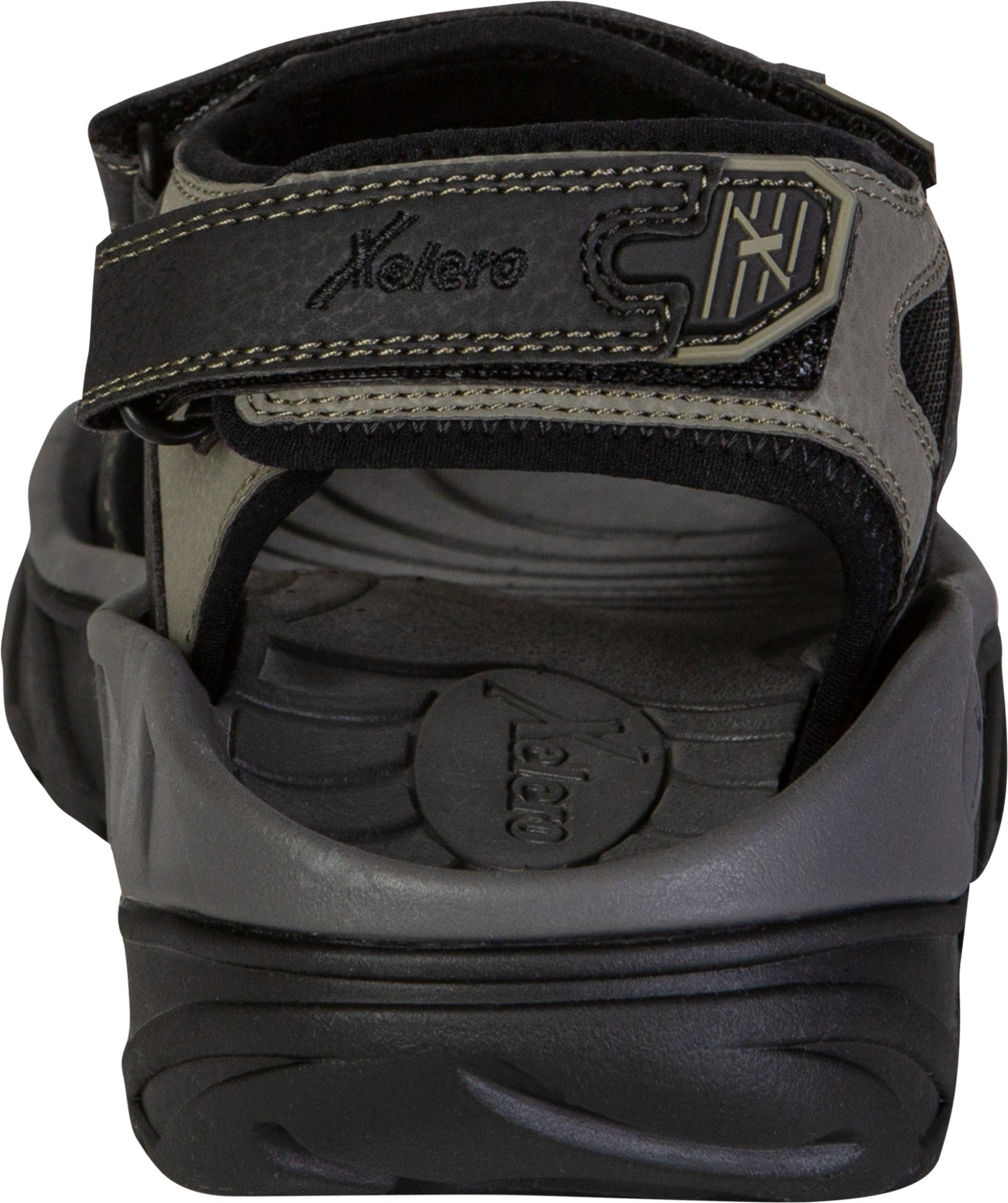 Xelero TRU Trek Men's Shoe - Black/Moss - Product View - 3