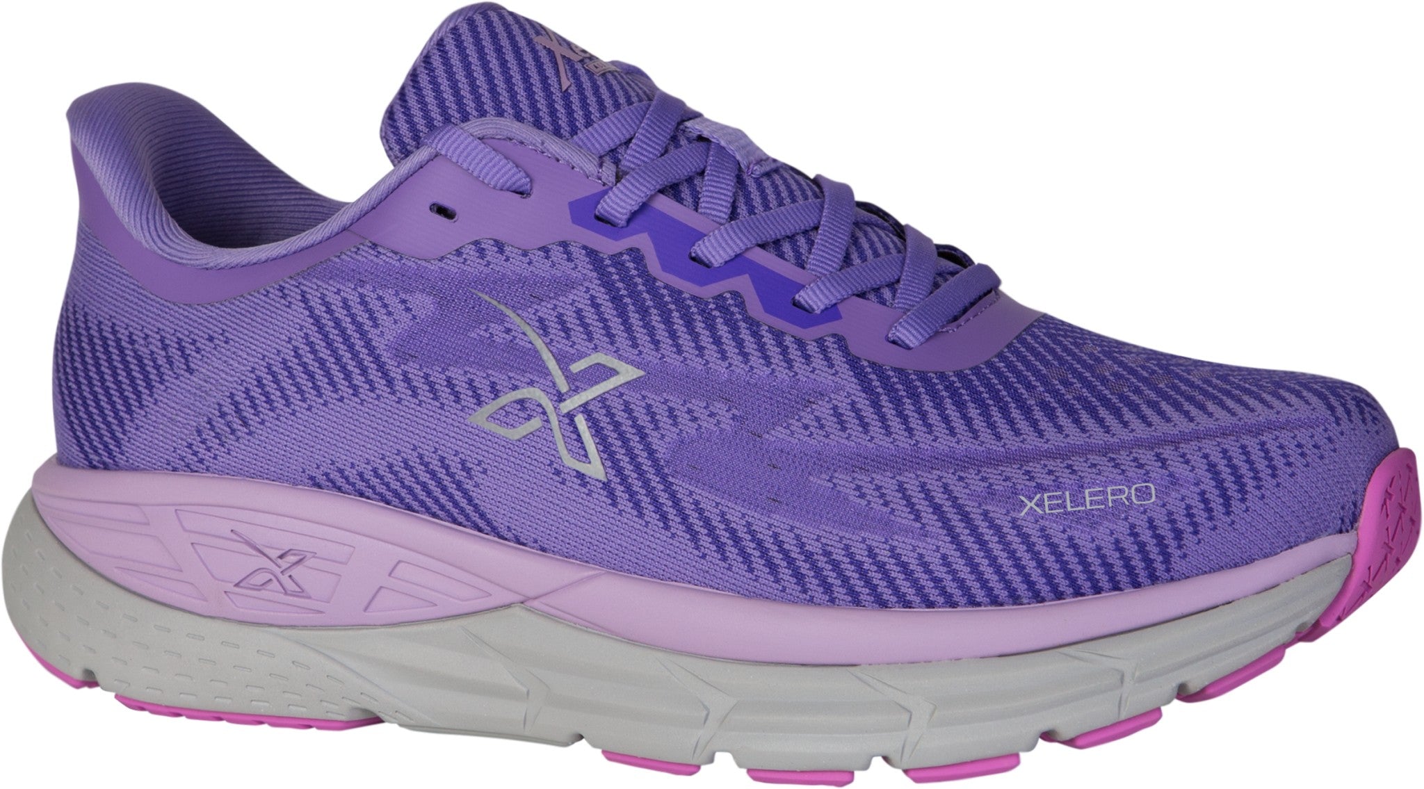 Xelero X-GPS Lightweight Stability and Cushioned Support Women's Shoe - Plum/Violet - Product View - 7