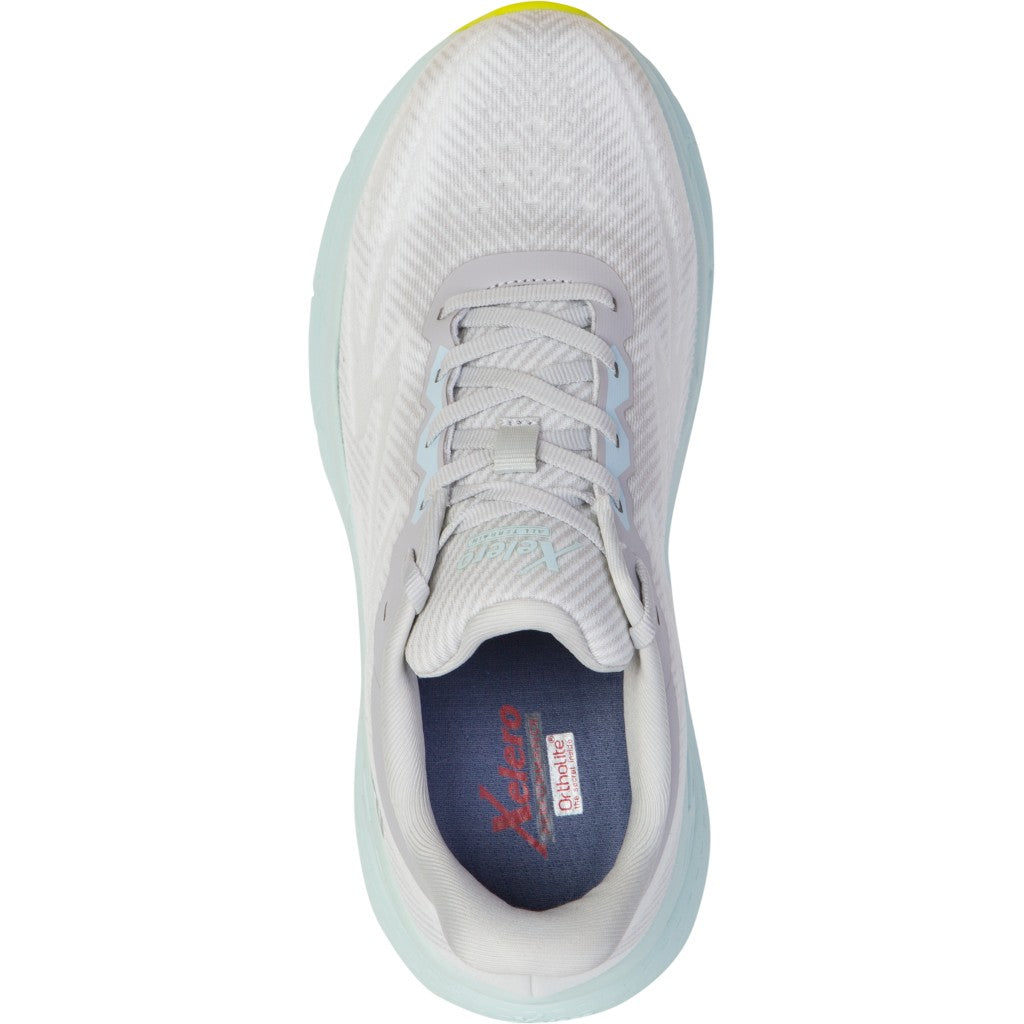 Xelero X-GPS Lightweight Stability and Cushioned Support Women's Shoe - Silver Grey/Sky Blue - Product View - 2
