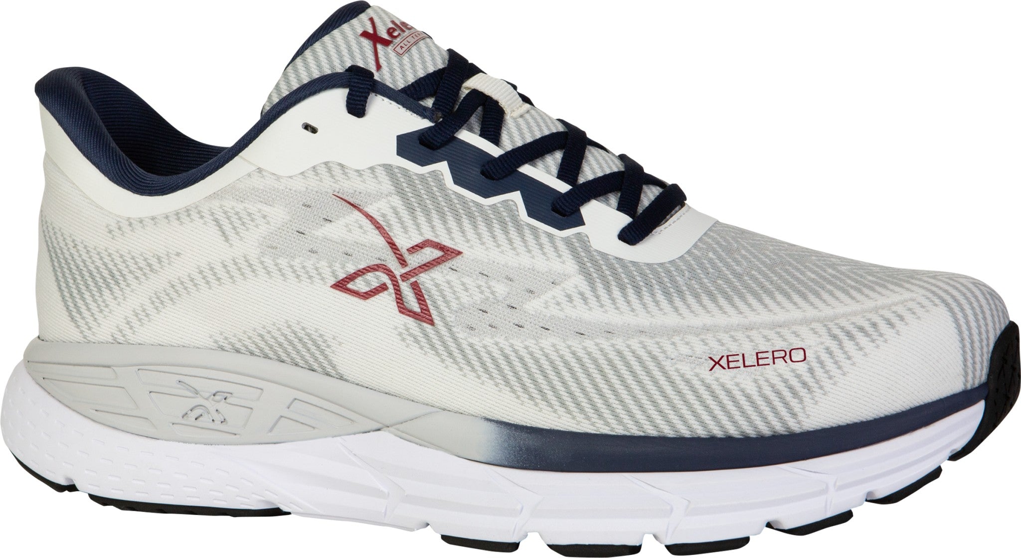 Xelero X-GPS Lightweight Stability and Cushioned Support Women's Shoe - Vapor/Navy - Product View - 7