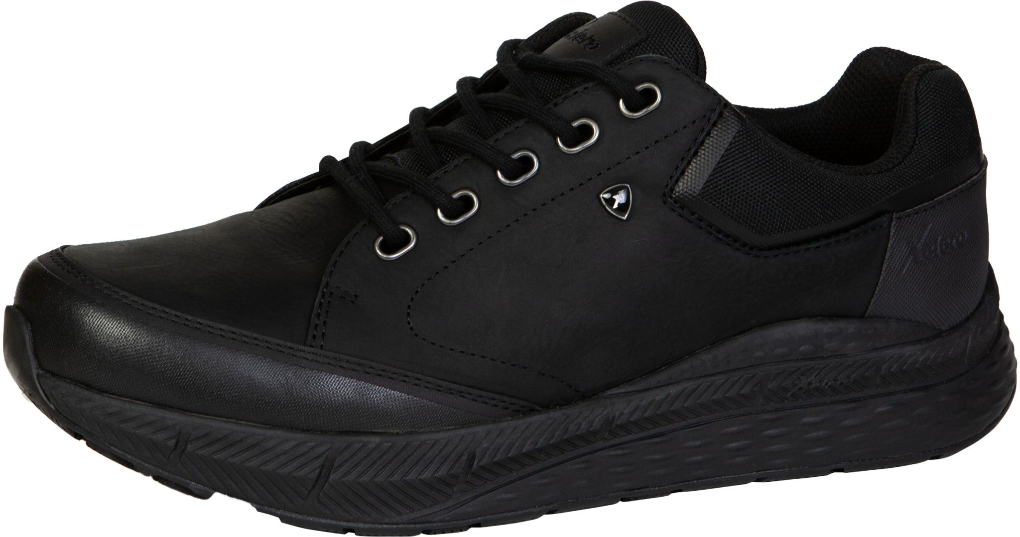 Xelero Zurich Leather Supportive Men's Shoe - Black - Product View - 1