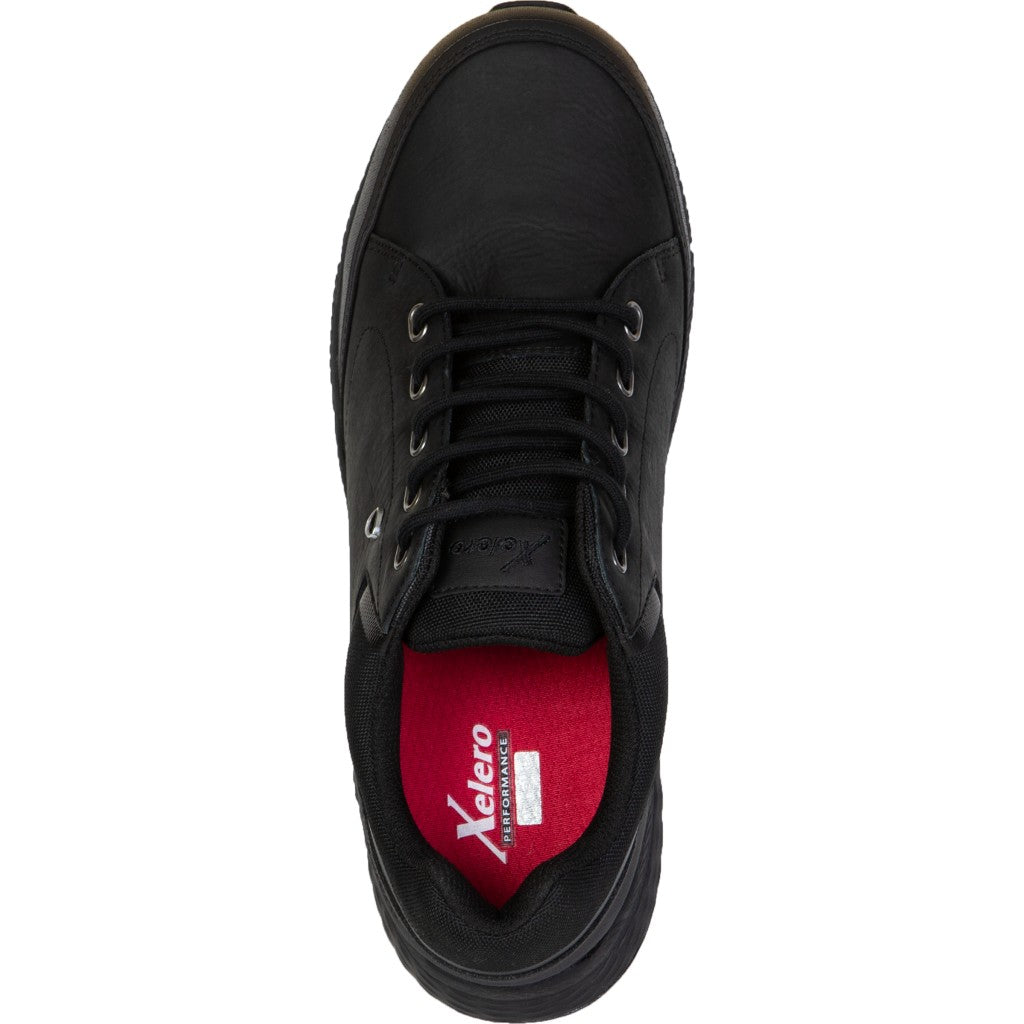 Xelero Zurich Leather Supportive Men's Shoe - Black - Product View - 2