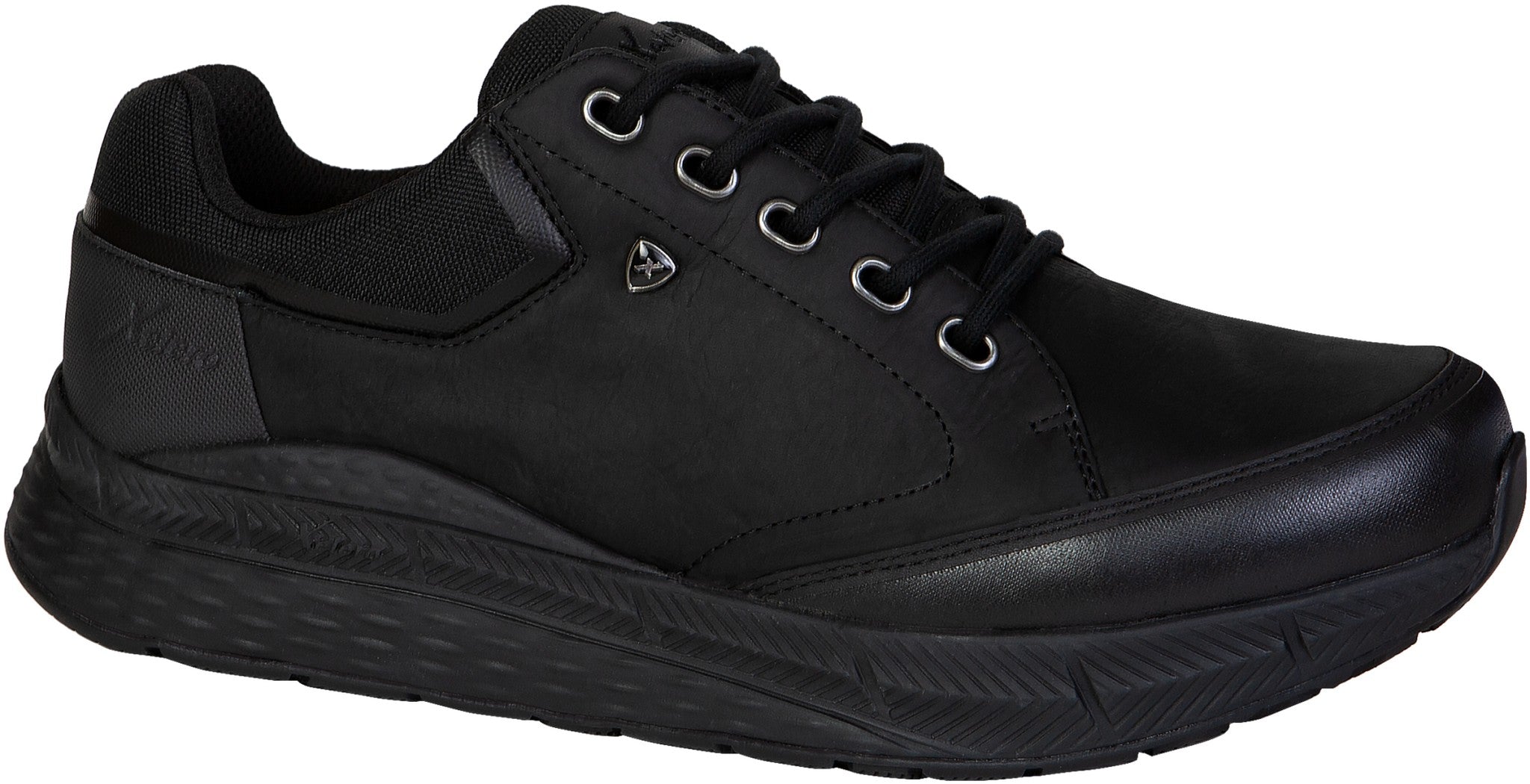 Xelero Zurich Leather Supportive Men's Shoe - Black - Product View - 6