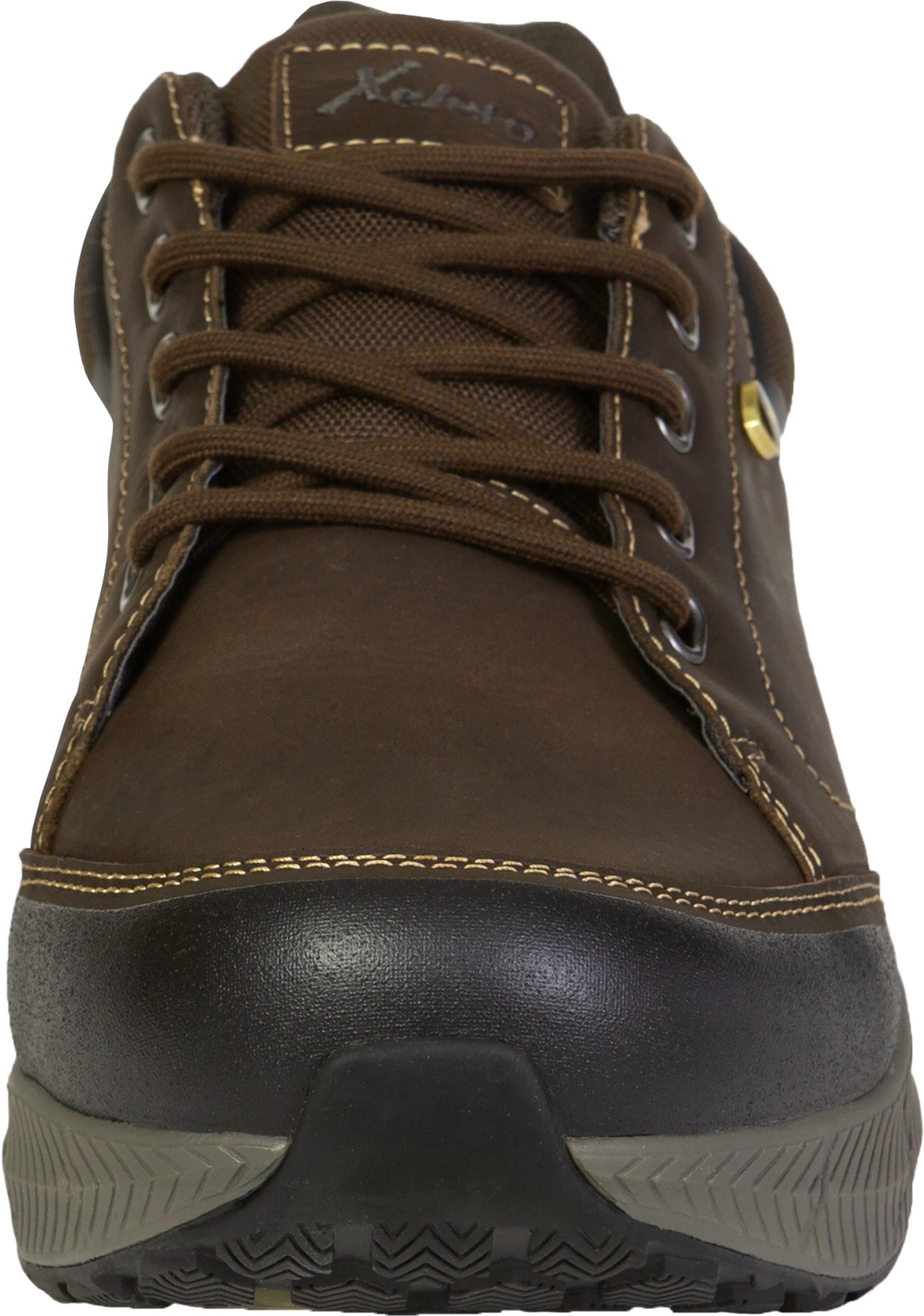 Xelero Zurich Leather Supportive Men's Shoe - Brown - Product View - 3