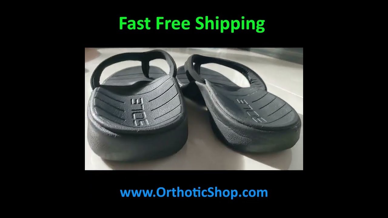 Watch SOLE Women's Sport Slide Sandals - Supportive Sandal video