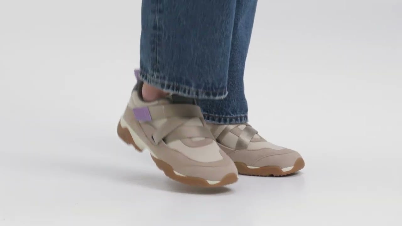 Watch Vionic Walk Slim Gia Women's Comfortable Orthotic Arch Support Walking Sneaker video